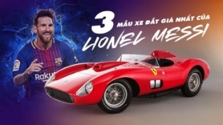 3 mẫu xe đắt giá nhất Messi đã mua khi còn khoác áo Barca