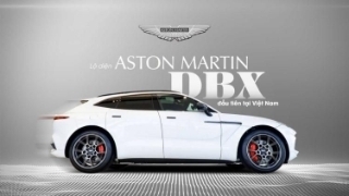 Aston Martin DBX đầu tiên tại Việt Nam chính thức lộ diện