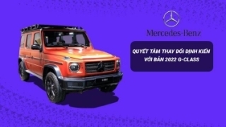 Bị chê là “mất chất”, Mercedes quyết tâm thay đổi định kiến với bản 2022 của SUV địa hình G-Class