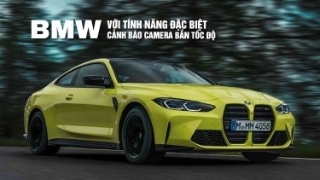 BMW với tính năng đặc biệt cảnh báo camera bắn tốc độ