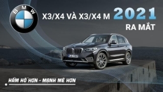 BMW X3/X4 và X3/X4 M 2021 ra mắt: Hầm hố hơn - Mạnh mẽ hơn