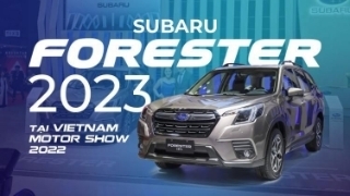 Cận cảnh Subaru Forester 2023 tại Vietnam Motor Show 2022
