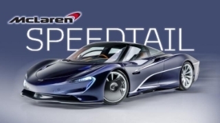 Chiếc McLaren Speedtail duy nhất có màu sơn xanh Atlantic được bán đấu giá
