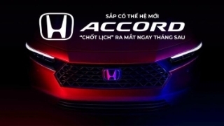 Chính thức: Honda Accord sắp có thế hệ mới, “chốt lịch” ra mắt ngay tháng sau