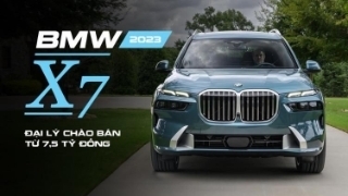 Đại lý chào bán BMW X7 2023 từ 7,5 tỷ đồng: Thiết kế gây tranh cãi, đấu GLS bằng công nghệ