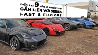 Điểm lại 9 mẫu xe huyền thoại gắn liền với series Fast & Furious, toàn siêu xe cực kỳ đắt và hiếm