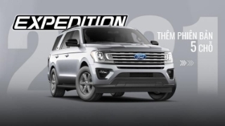 Ford Expedition 2021 giảm giá, thêm phiên bản 5 chỗ