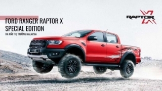 Ford Ranger Raptor X Special Edition ra mắt thị trường Malaysia