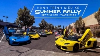 Hành trình siêu xe Summer Rally hơn 1.100 km của người Việt trên đất Mỹ kết thúc sau 1 tuần diễn ra