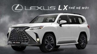 Hình ảnh thiết kế của Lexus LX thế hệ mới