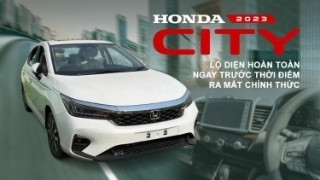 Honda City 2023 lộ diện hoàn toàn ngay trước thời điểm ra mắt chính thức