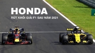 Honda sẽ rút khỏi giải F1 sau năm 2021