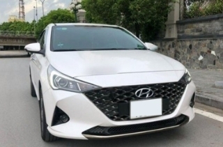 Hyundai Accent 2021 chạy 5.000km bán lại lỗ nguyên tiền đăng ký