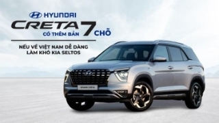 Hyundai Creta có thêm bản 7 chỗ: Nếu về Việt Nam dễ dàng làm khó Kia Seltos