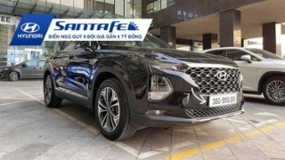 Hyundai Santa Fe biển ngũ quý 9 đội giá lên gần 4 tỷ đồng