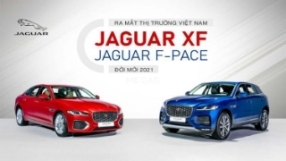 Jaguar ra mắt thị trường Việt Nam XF và Jaguar F-Pace đời mới 2021
