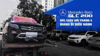 Không được hãng bảo hành, chủ nhân “diễu hành” chiếc Mercedes-Benz GLC 200 bị cháy khắp nơi.  