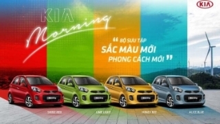 Kia Morning có thêm 4 mã màu mới tại Việt Nam, hợp phong thuỷ với nhiều người
