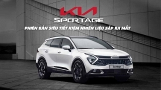  Kia Sportage phiên bản siêu tiết kiệm nhiên liệu sắp ra mắt