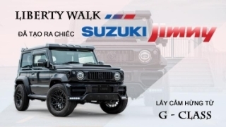 Liberty Walk đã tạo ra chiếc Suzuki Jimny lấy cảm hứng từ G-Class
