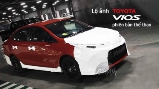 Lộ ảnh Toyota Vios hầm hố hơn với phiên bản thể thao chính hãng