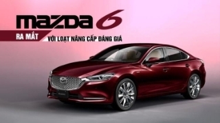 Mazda6 2023 ra mắt với loạt nâng cấp đáng giá, bổ sung phiên bản kỷ niệm 20 năm