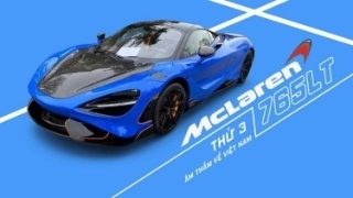 McLaren 765LT thứ 3 âm thầm về Việt Nam