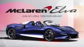 McLaren Elva giảm số lượng, thêm phiên bản mới