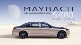 Mercedes-Maybach S 680 ‘Haute Voiture’ phiên bản giới hạn đặc biệt ra mắt