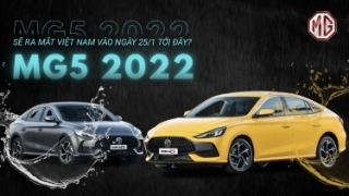 MG5 2022 sẽ ra mắt Việt Nam vào ngày 25/1 tới đây?