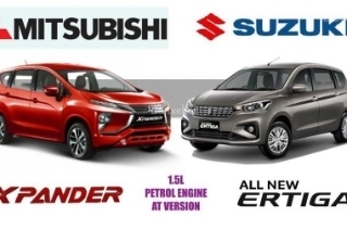 MPV nhập giá chỉ 600 triệu đồng, chọn Mitsubishi Xpander hay Suzuki Ertiga 2018?