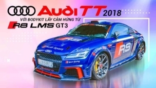 Ngắm chiếc Audi TT 2018 với bodykit lấy cảm hứng từ R8 LMS GT3 