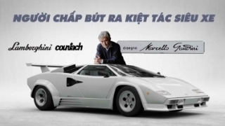 Người chấp bút ra kiệt tác siêu xe Lamborghini Countach: Chính chiếc xe đã là một giấc mơ!