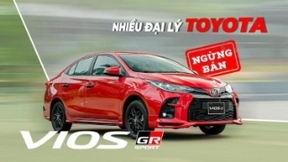 Nhiều đại lý Toyota ngừng bán Vios GR-S