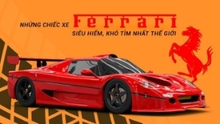 Những chiếc xe Ferrari siêu hiếm, khó tìm nhất thế giới