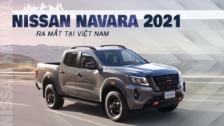 Nissan Navara 2021 ra mắt Việt Nam
