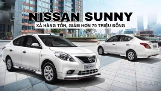 Nissan Sunny xả hàng tồn, giảm hơn 70 triệu đồng