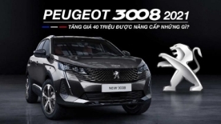 Peugeot 3008 2021 tăng giá 40 triệu được nâng cấp những gì?
