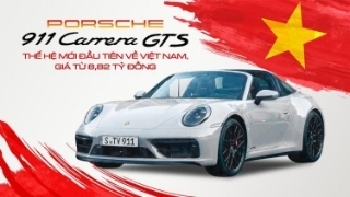 Porsche 911 Carrera GTS thế hệ mới đầu tiên về Việt Nam, giá từ 8,82 tỷ đồng