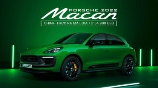 Porsche Macan 2022 chính thức ra mắt, giá từ 54.900 USD