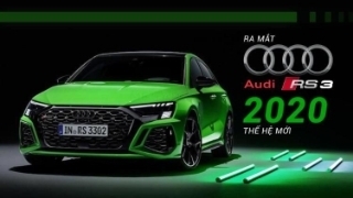 Ra mắt Audi RS 3 2022 thế hệ mới, nhăm nhe “hạ bệ” AMG A 45 và CLA 45