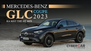 Ra mắt Mercedes GLC Coupe 2023 thế hệ mới: ngày càng thuôn mượt để hỗ trợ 