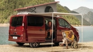 Renault Trafic SpaceNomad 2022 - Mẫu xe van cắm trại lý tưởng với nội thất gọn gàng, tiện nghi