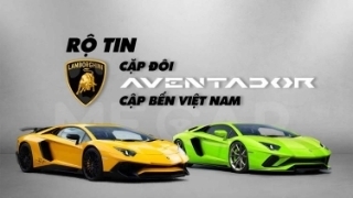 Rộ tin cặp đôi Lamborghini Aventador mới cập bến Việt Nam: Một chiếc hàng hiếm, một chiếc màu độc