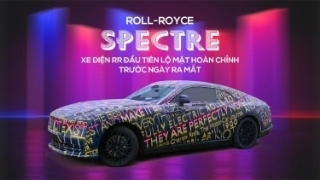 Rolls-Royce Spectre: Xe điện RR đầu tiên lộ mặt hoàn chình trước ngày ra mắt