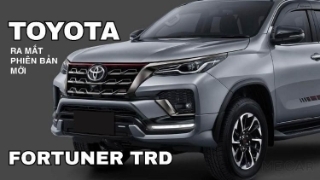 Sau Legender, Toyota ra mắt phiên bản mới cho Fortuner TRD với giá từ 1,1 tỷ VNĐ