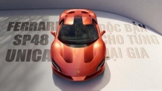 Siêu phẩm độc bản Ferrari SP48 Unica ra mắt: dựa trên F8 Tributo, “thửa riêng” 100% theo ý đại gia khó tính