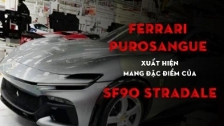 Siêu SUV Ferrari Purosangue bất ngờ lộ diện hoàn chỉnh không che chắn với nhiều điểm giống SF90 Stradale đến ngỡ ngàng