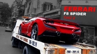 Siêu xe Ferrari F8 Spider thứ 2 về Việt Nam 
