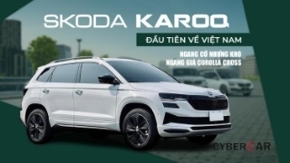 Skoda Karoq đầu tiên về Việt Nam: Ngang cỡ nhưng khó ngang giá Corolla Cross, có thể ra mắt ngay tháng này